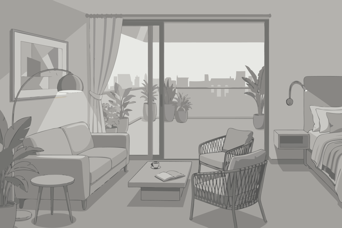 Studio (4 Adults) - Separate Building